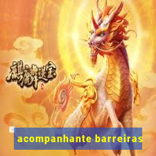 acompanhante barreiras